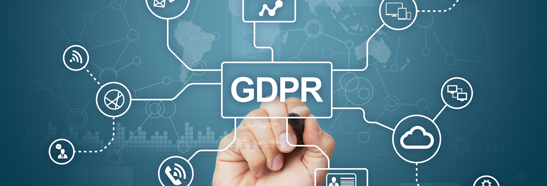 Grafik med GDPR