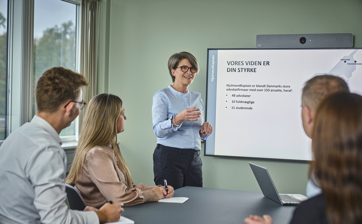 Advokat holder oplæg for andre
